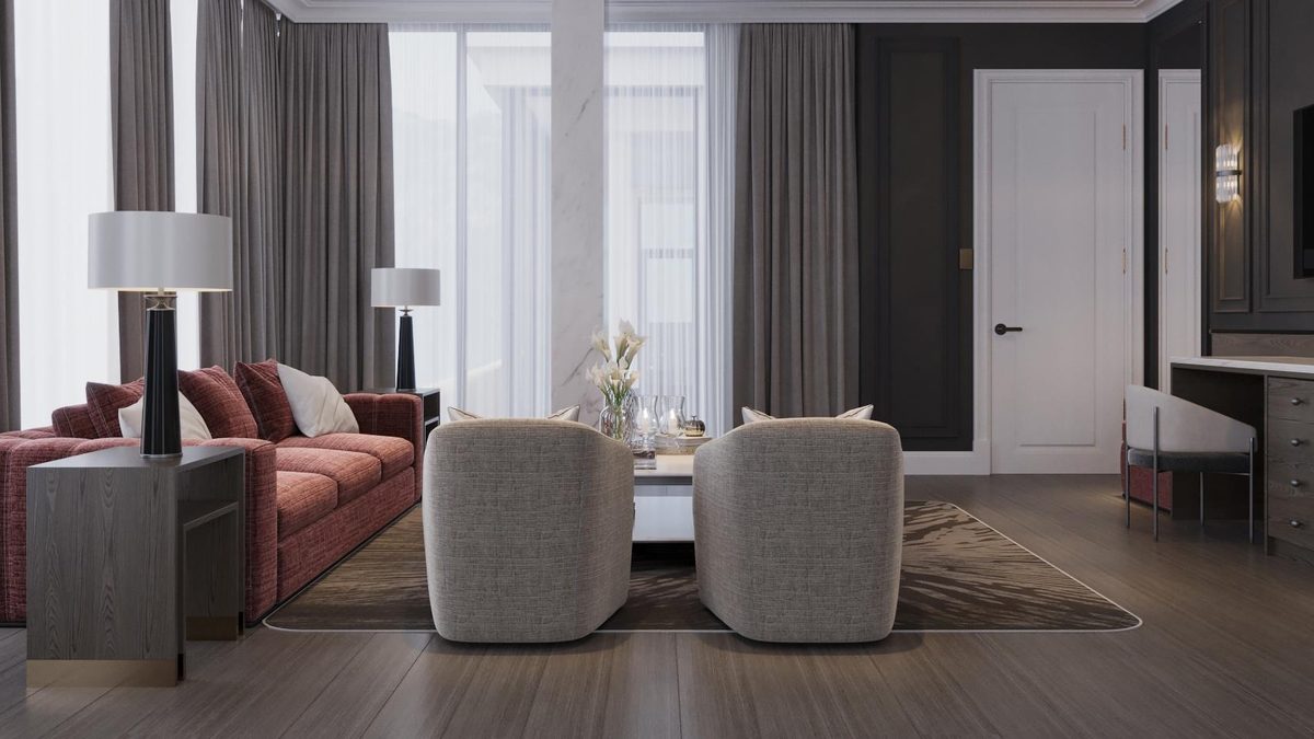 OZARA Residences, Coachella, California — apartment living room